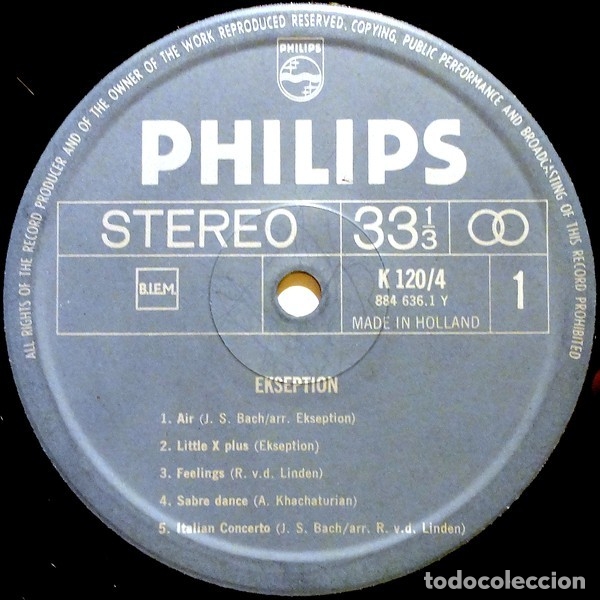 Discos de vinilo: Ekseption - Ekseption - Foto 3