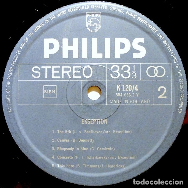 Discos de vinilo: Ekseption - Ekseption - Foto 4
