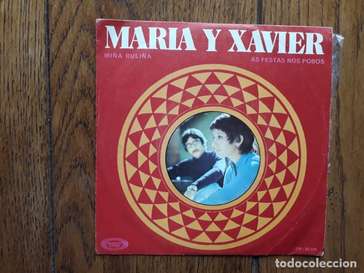 Disques de vinyle: Maria  y xavier - mi&ntilde;a ruli&ntilde;a + as festas nos pobos