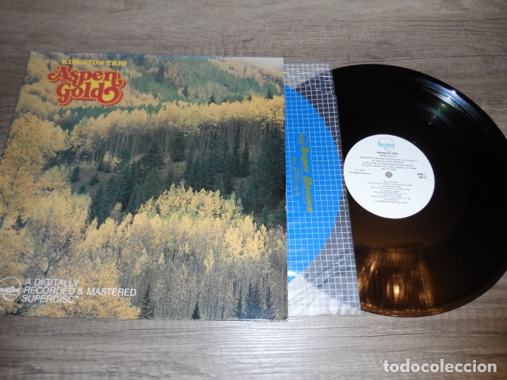 Discos de vinilo: KINGSTON TRIO - ASPEN GOLD - Foto 1