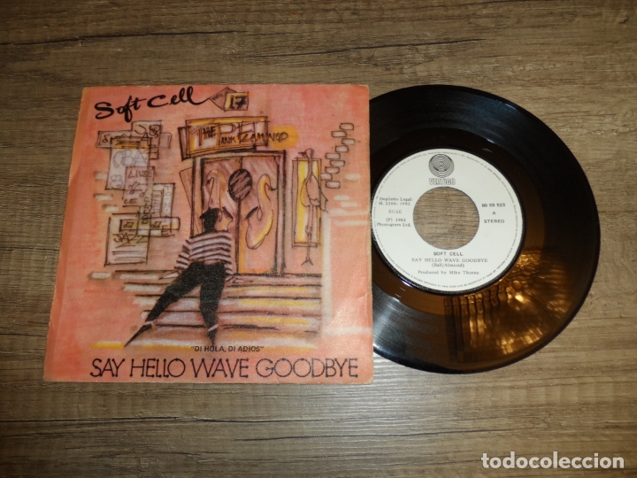 Discos de vinilo: SOFT CELL - SAY HELLO WAVE GOOBYE - Foto 1