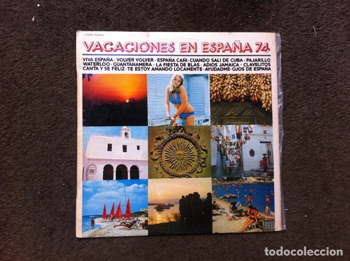 Dischi in vinile: VACACIONES EN ESPA&Ntilde;A 74 (LP) 1974