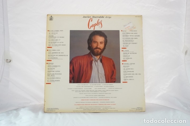 Discos de vinilo: LP - JAVIER ITURRALDE / DIRIGE / HISPAVOX (90) 190 160 - Foto 2
