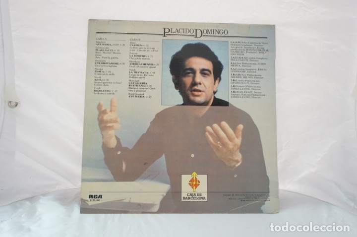 Discos de vinilo: LP - PLACIDO DOMINGO / RCA ECPL-3069 - Foto 2