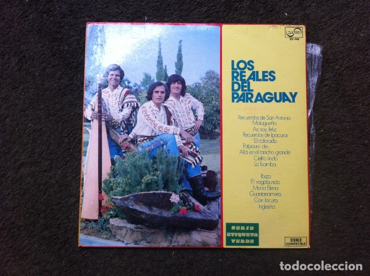 Dischi in vinile: LOS REALES DEL PARAGUAY  (LP) 1973