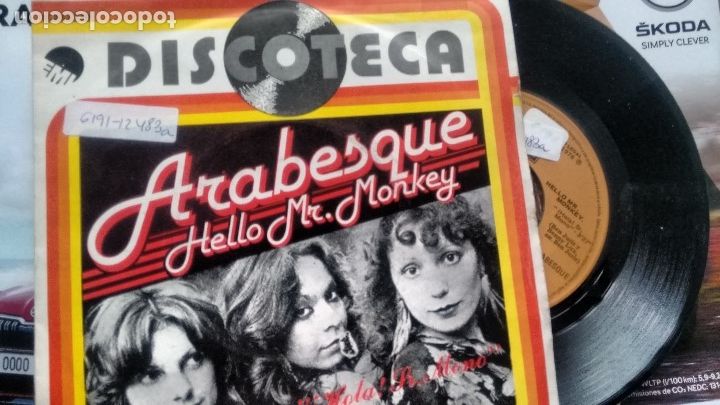 Discos de vinilo: SINGLE ( VINILO) DE  ARABESQUE  A&Ntilde;OS 70 - Foto 1