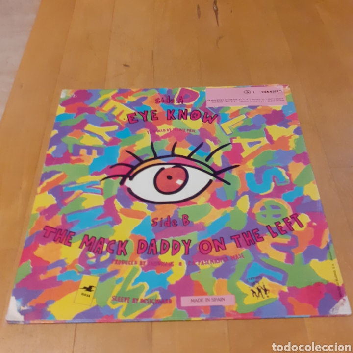 Discos de vinilo: De La Soul (sin disco-solo car&aacute;tula) Eye Know - Foto 2