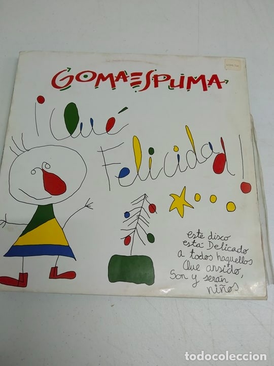 Discos de vinilo: Gomaespuma - &iexcl;Que Felicidad! - Foto 1
