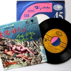 Discos de vinilo: GEORGES DELERUE - LES PIANOS MÉCANIQUES (LOS PIANOS MECÁNICOS) - SINGLE SEVEN SEAS 1966 JAPAN BPY. Lote 181497885