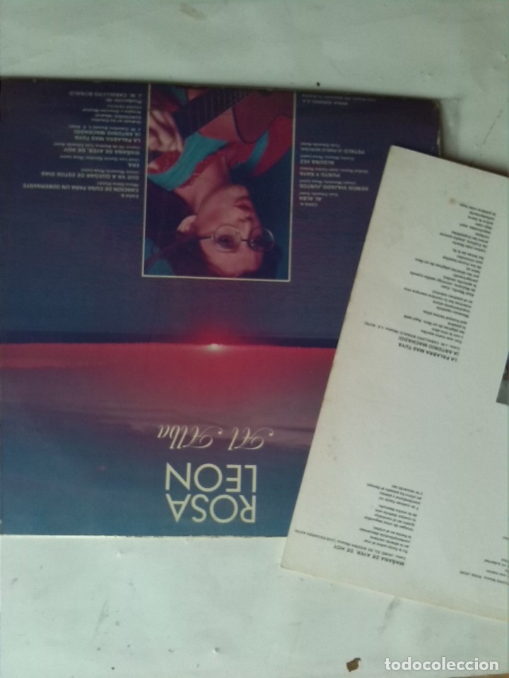 Discos de vinilo: ROSA LE&Oacute;N AL ALBA - Foto 2