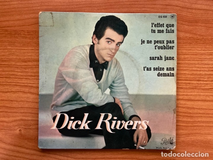 Discos de vinilo: Dick Rivers // LEffet Que Tu Me Fais // EP 7 pulgadas - Foto 1