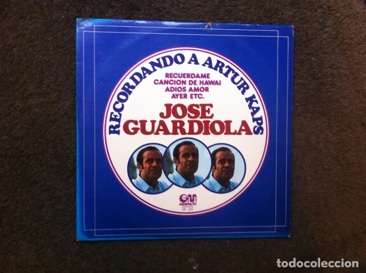 Discos de vinilo: RECORDANDO A ARTUR KAPS. JOS&Eacute; GUARDIOLA (LP) 1976 - Foto 1