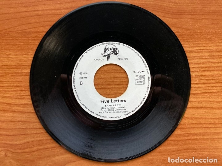 Discos de vinilo: Five Letters // Silly Dreams + Shad Ap - Foto 3