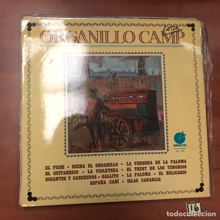 Discos de vinilo: Organillo camp - Foto 1
