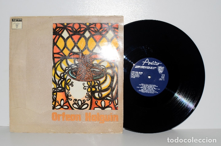 Disques de vinyle: ORFE&Oacute;N HOLGU&Iacute;N - LP Areito LDA-3379 Cuba VG++/VG+