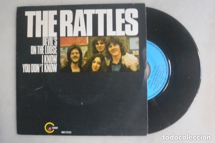 Discos de vinilo: DISCO SINGLE THE RATTLES 1972 - Foto 1