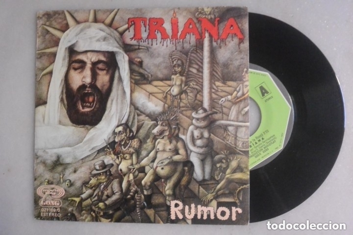 Discos de vinilo: SINGLE TRIANA RUMOR, MOVIEPLAY 1977 - Foto 1