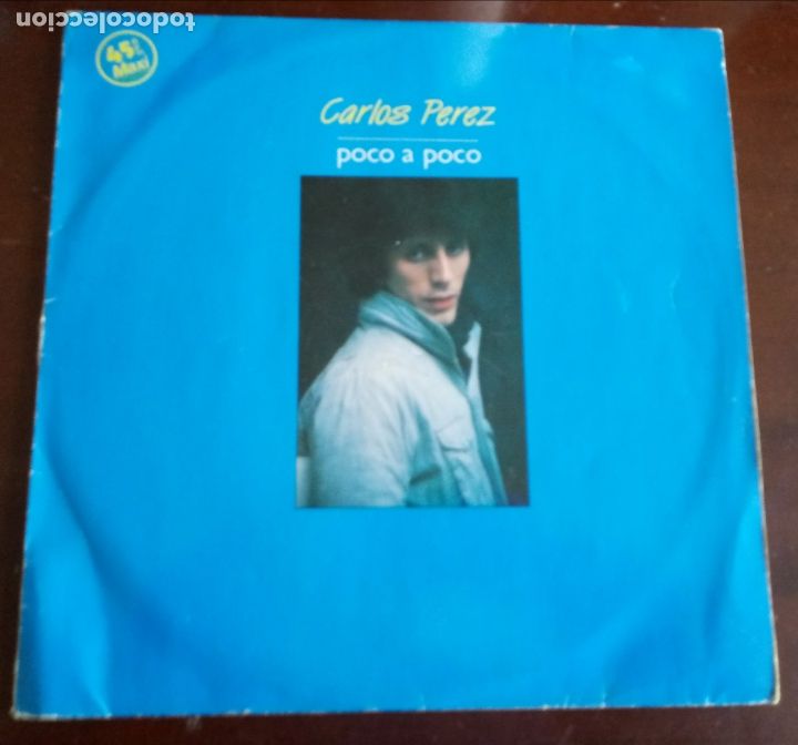 Discos de vinilo: CARLOS PEREZ - POCO A POCO - MAXI SINGLE.12 -1983 - Foto 1