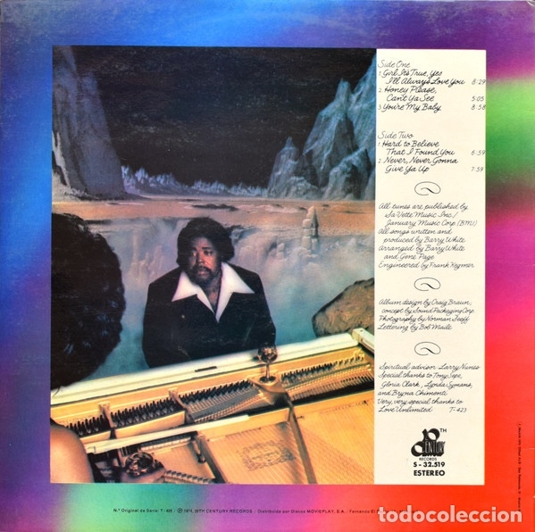 Discos de vinilo: Stone Gon - Barry White - Foto 3