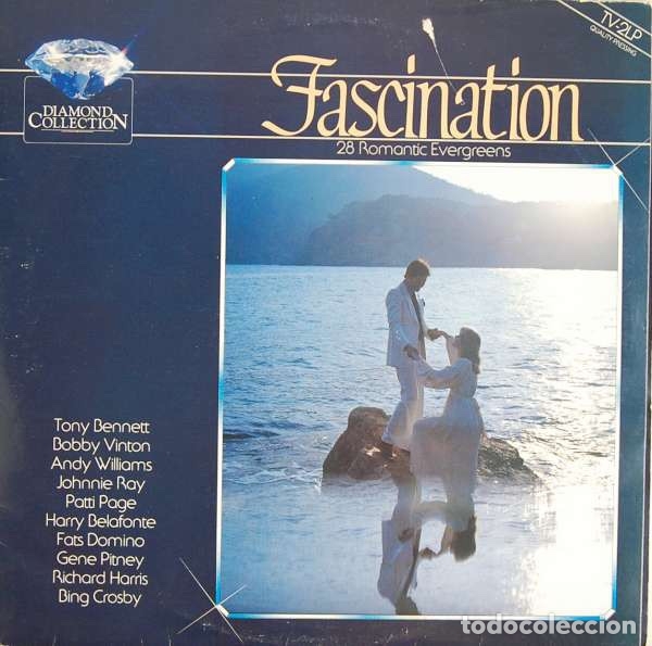 Discos de vinilo: Fascination - 28 Romantic Evergreens - Recopilatorio. - Foto 1