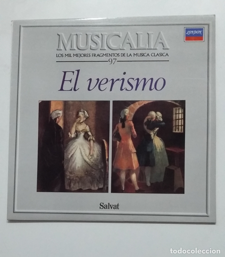Dischi in vinile: Musicalia. Los Mil Mejores Fragmentos de la Musica Clasica n&ordm; 97. EL VERISMO. LP. TDKDA71