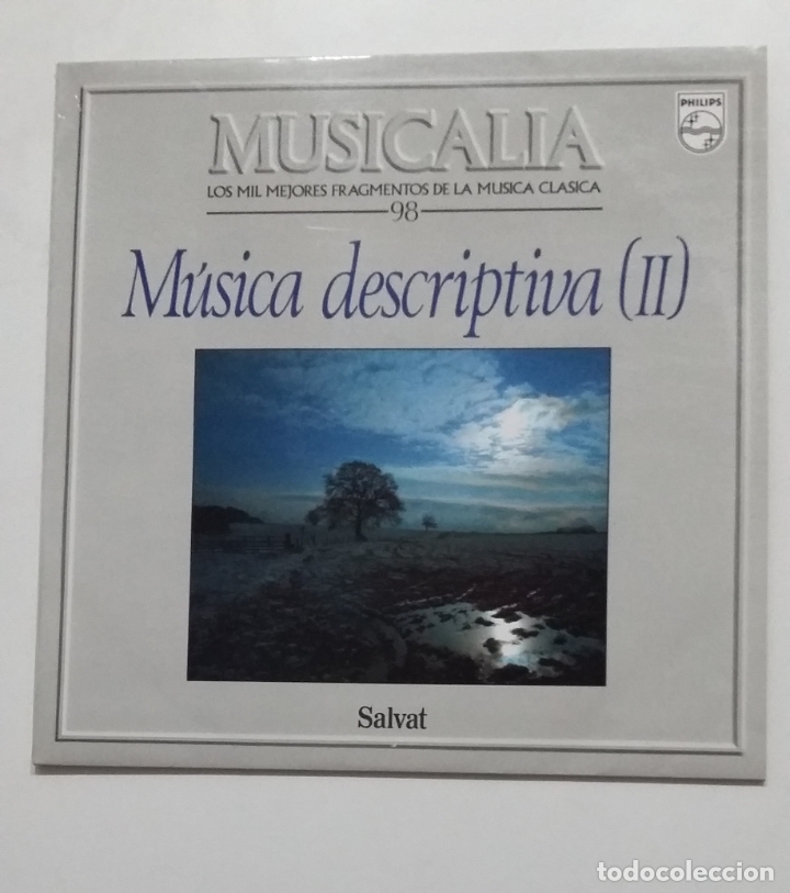 Vinyl-Schallplatten: Musicalia. Los Mil Mejores Fragmentos de la Musica Clasica n&ordm; 98 MUSICA DESCRIPTIVA LP. TDKDA71