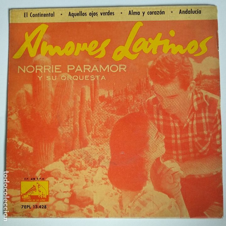 Discos de vinilo: NORRIE PARAMOR - EP Spain PS - THE CONTINENTAL * EX - Foto 1