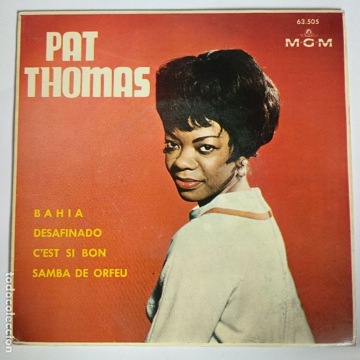 Discos de vinilo: PAT THOMAS - EP Spain PS - BAHIA - MINT - Foto 1