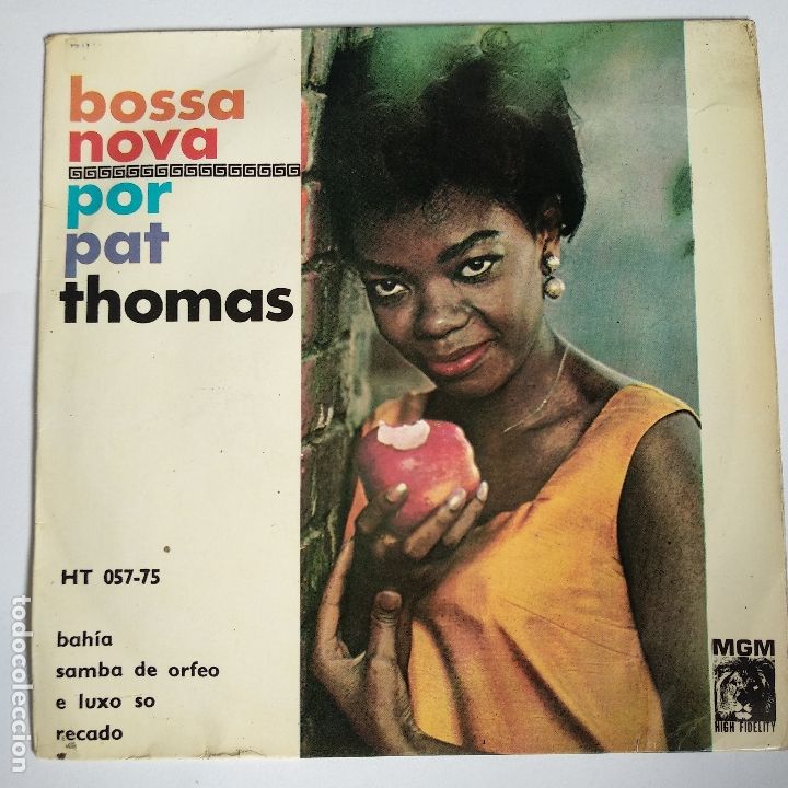 Discos de vinilo: PAT THOMAS - EP Spain PS - BOSSA NOVA- BAHIA - EX - Foto 1