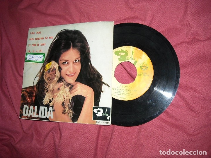 DALIDA EP DING DONG + 3 EDICION SPA 1963 VER FOTO (Música - Discos de Vinilo - EPs - Canción Francesa e Italiana)