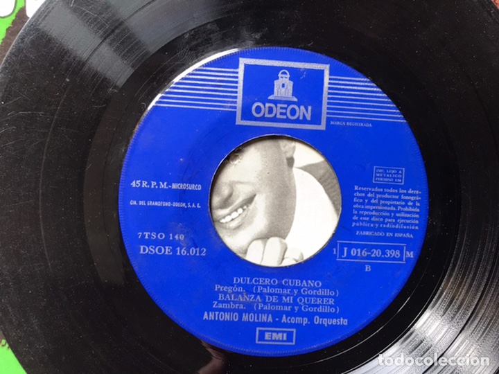 Discos de vinilo: As&iacute; canta... Antonio Molina - Foto 4