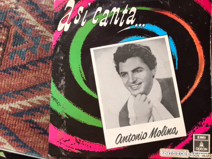 Discos de vinilo: As&iacute; canta... Antonio Molina - Foto 1