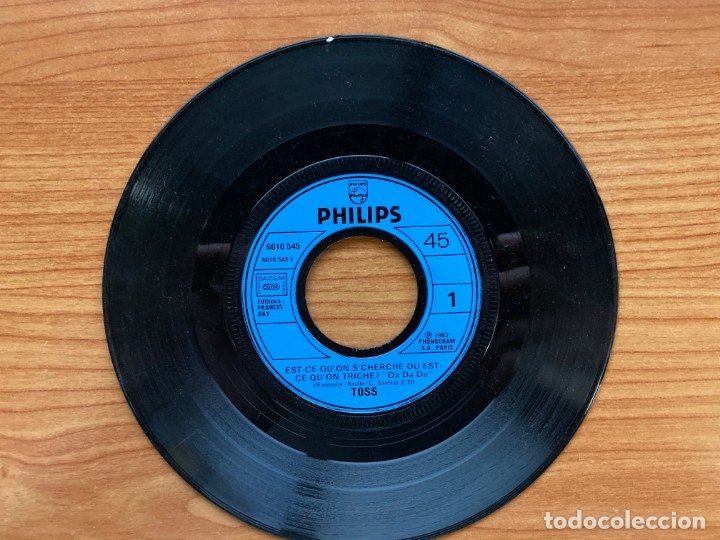 Discos de vinilo: Toss // Da Da Da + Sud-Est // Francia 1982 - Foto 3