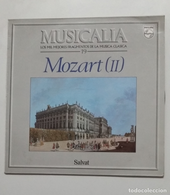 Discos de vinilo: MUSICALIA N&ordm; 19. LOS MIL MEJORES FRAGMENTOS DE LA MUSICA CLASICA. MOZART II. TDKDA46