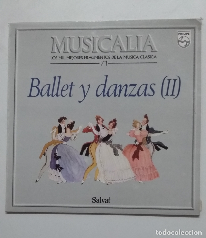 Discos de vinilo: Musicalia. Los Mil Fragmentos de la Musica Clasica, n&ordm; 71 - Ballet y danzas (II). LP. TDKDA71