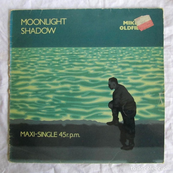 Discos de vinilo: Maxi single vinilo Moonligth Shadow Mike Oldfield - Foto 1
