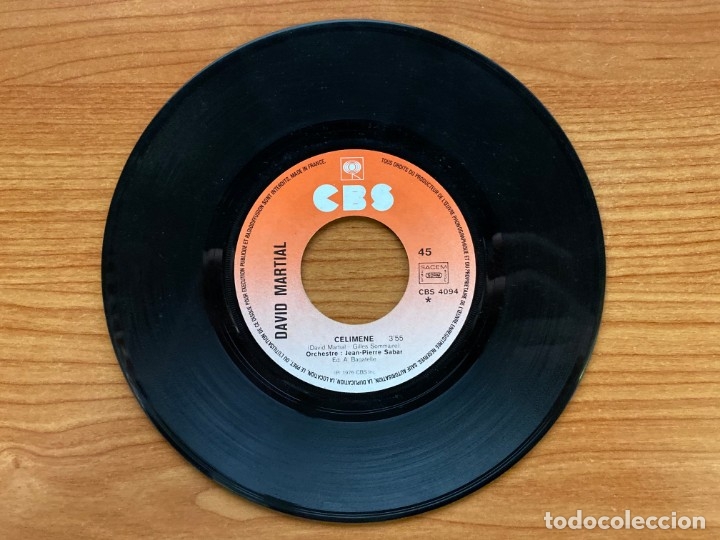 Discos de vinilo: David Martial // Celimene + Tamba // Francia 1976 - Foto 3