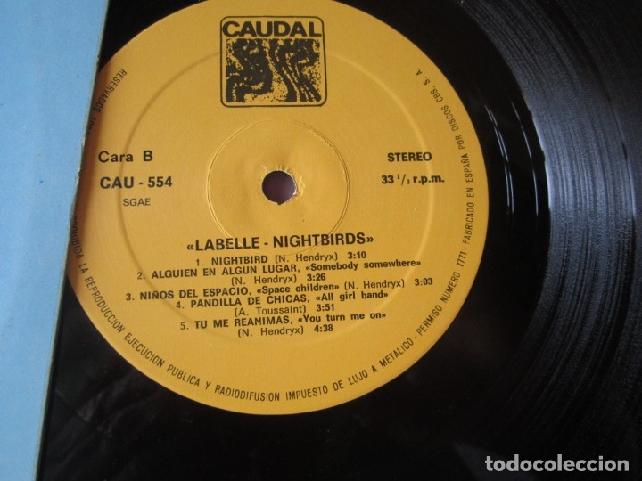 Discos de vinilo: LABELLE. LADY MARMALADE VINILO LP. L22 - Foto 3