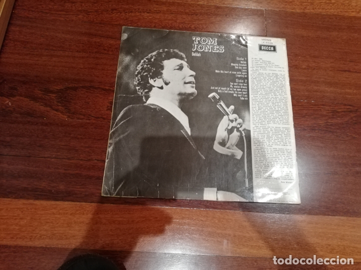 Discos de vinilo: Tom jones-delilah. Lp espa&ntilde;a - Foto 2