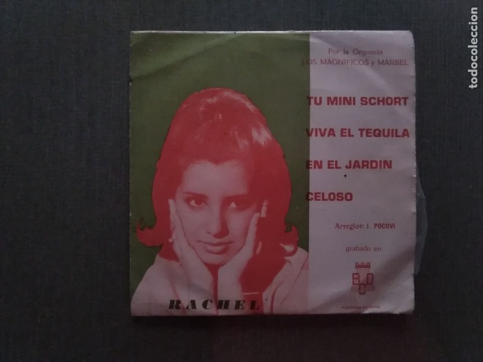 Discos de vinilo: SINGLE ORQUESTA LOS MAGNIFICOS Y MARBEL - Foto 1
