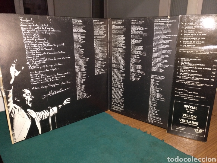 Discos de vinilo: Serge Reggiani en directo, Polydor Francia - Foto 3