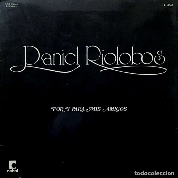Discos de vinilo: LP argentino de Daniel Riolobos a&ntilde;o 1974 - Foto 1
