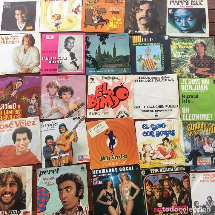 Lote De 70 Singles Musica Pop Rock Funky Sold At Auction