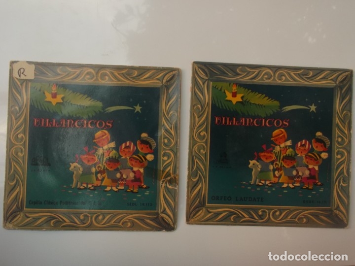 Discos de vinilo: LOTE DE 2 EPS DE VILLANCICOS - Foto 1