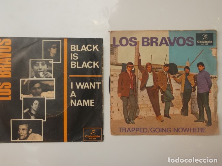 Discos de vinilo: LOTE DE 2 SINGLES DE LOS BRAVOS - Foto 1