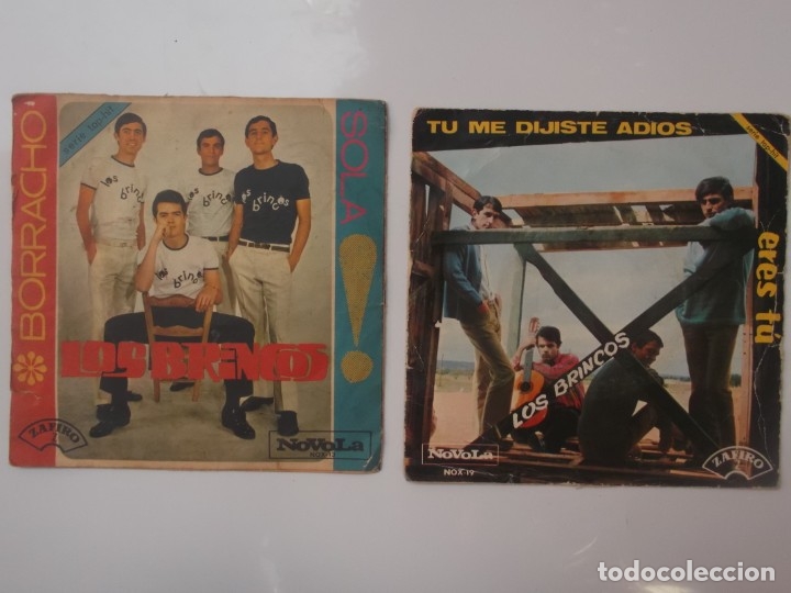 Discos de vinilo: LOTE DE 2 DISCOS DE LOS BRINCOS - Foto 1