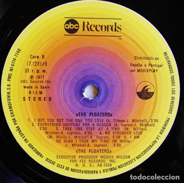 Discos de vinilo: The Floaters - The Floaters - Foto 6