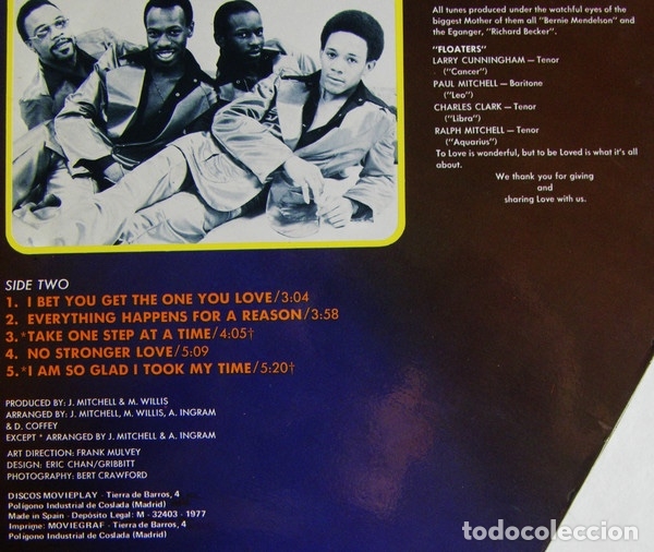 Discos de vinilo: The Floaters - The Floaters - Foto 7
