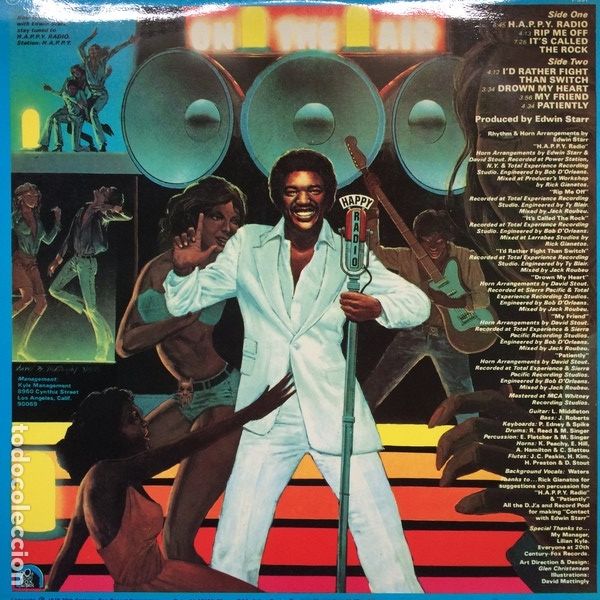 Discos de vinilo: H.A.P.P.Y. Radio - Edwin Starr - Foto 2