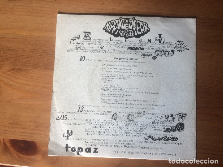 Discos de vinilo: TOPAZ - noche de paz - Foto 2